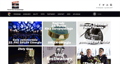 Desktop Screenshot of cinergiafestival.com